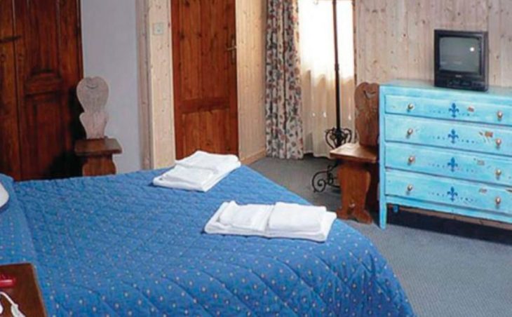 Hotel La Quiete, Bardonecchia, Double Bedroom